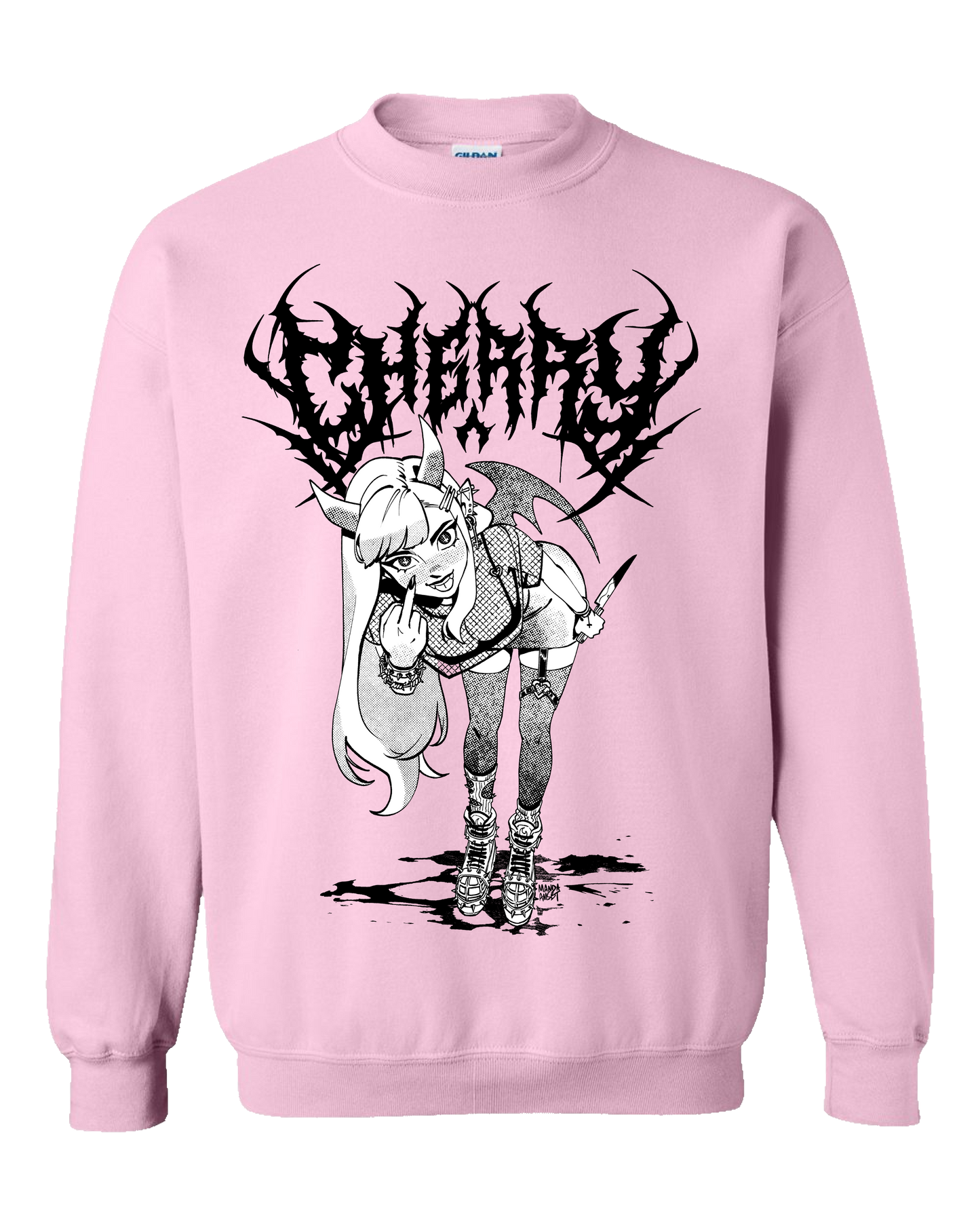 Cherry Metal Crewneck