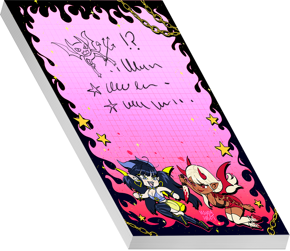 Cherry Citrine Notepad