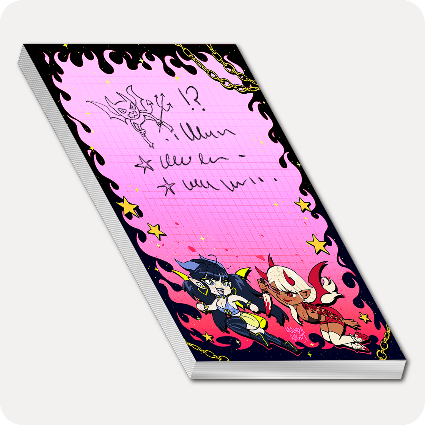 Cherry Citrine Notepad