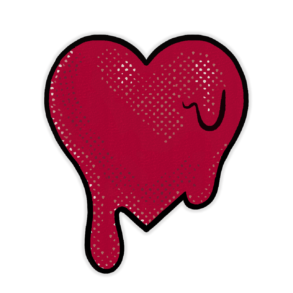 Bleeding heart patch