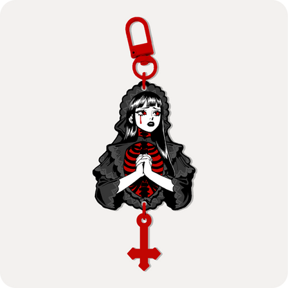 Prayer Acrylic Charm