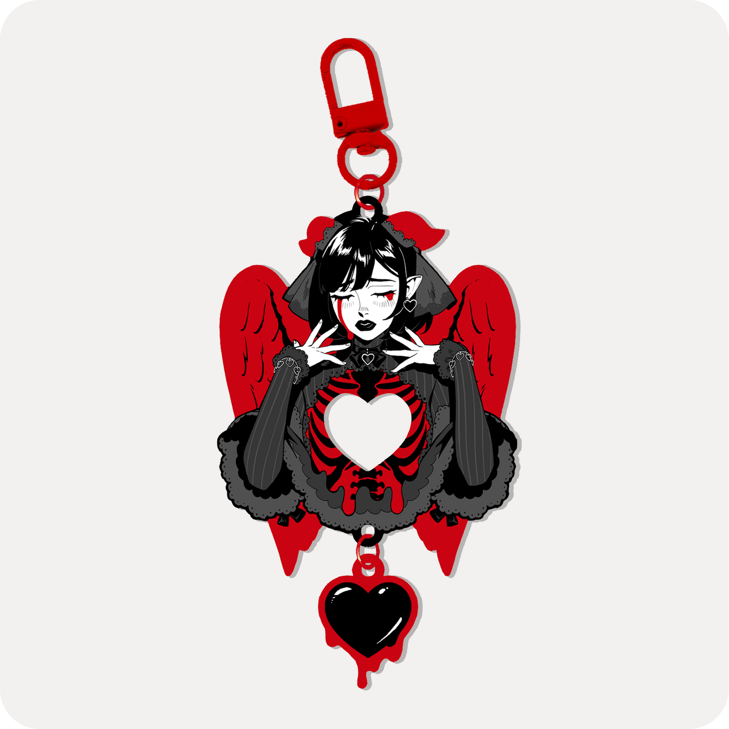 Heartbreaker Acrylic Charm