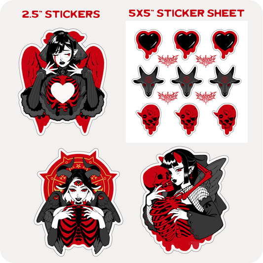 Sacrilege Sticker Pack