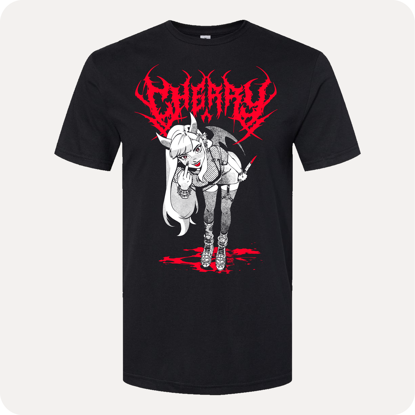 Cherry Metal T-Shirt