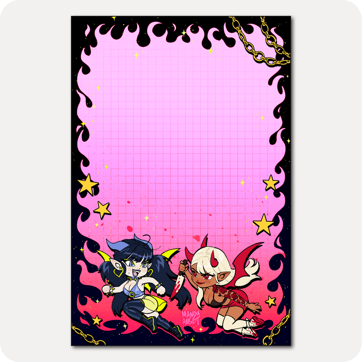 Cherry Citrine Notepad