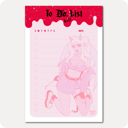 Cherry - To Kill List Notepad