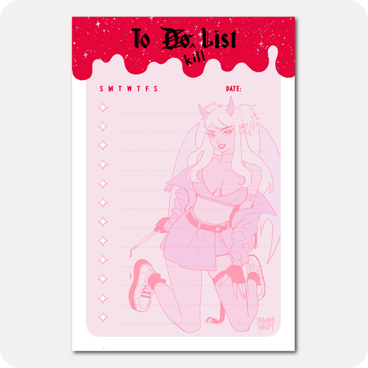 Cherry - To Kill List Notepad