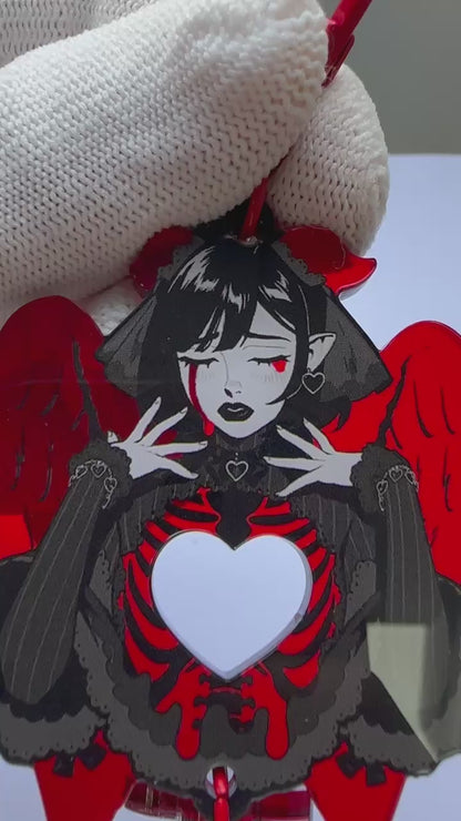 Heartbreaker Acrylic Charm